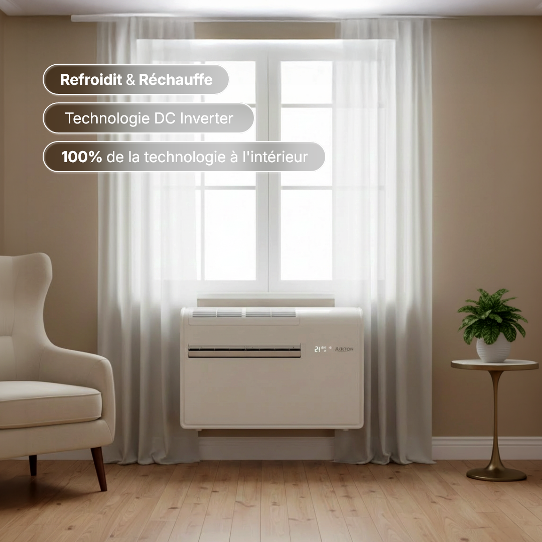 Climatiseur monobloc réversible 2,4  kW
