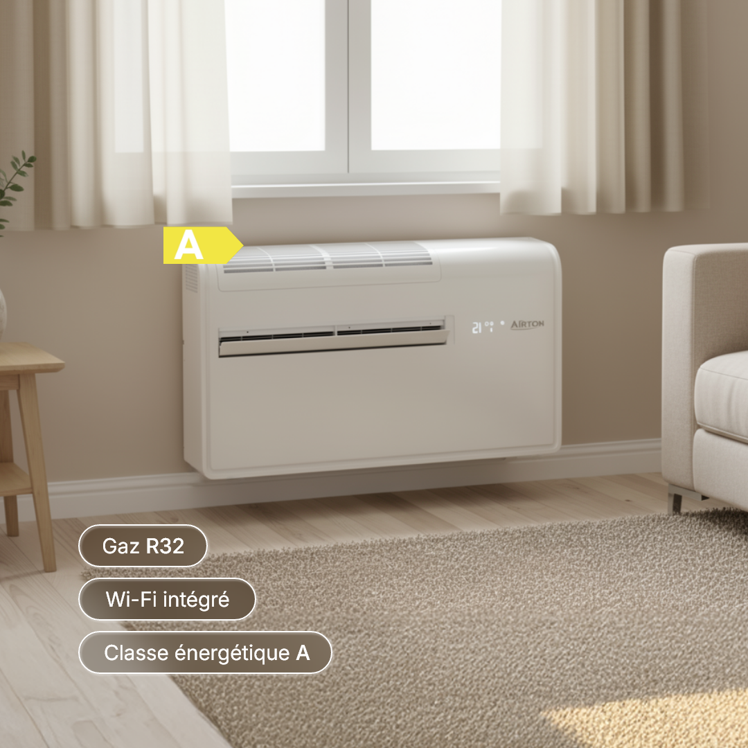 Climatiseur monobloc réversible 2,4  kW